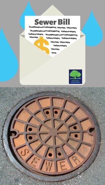 utility bill with logo and cover