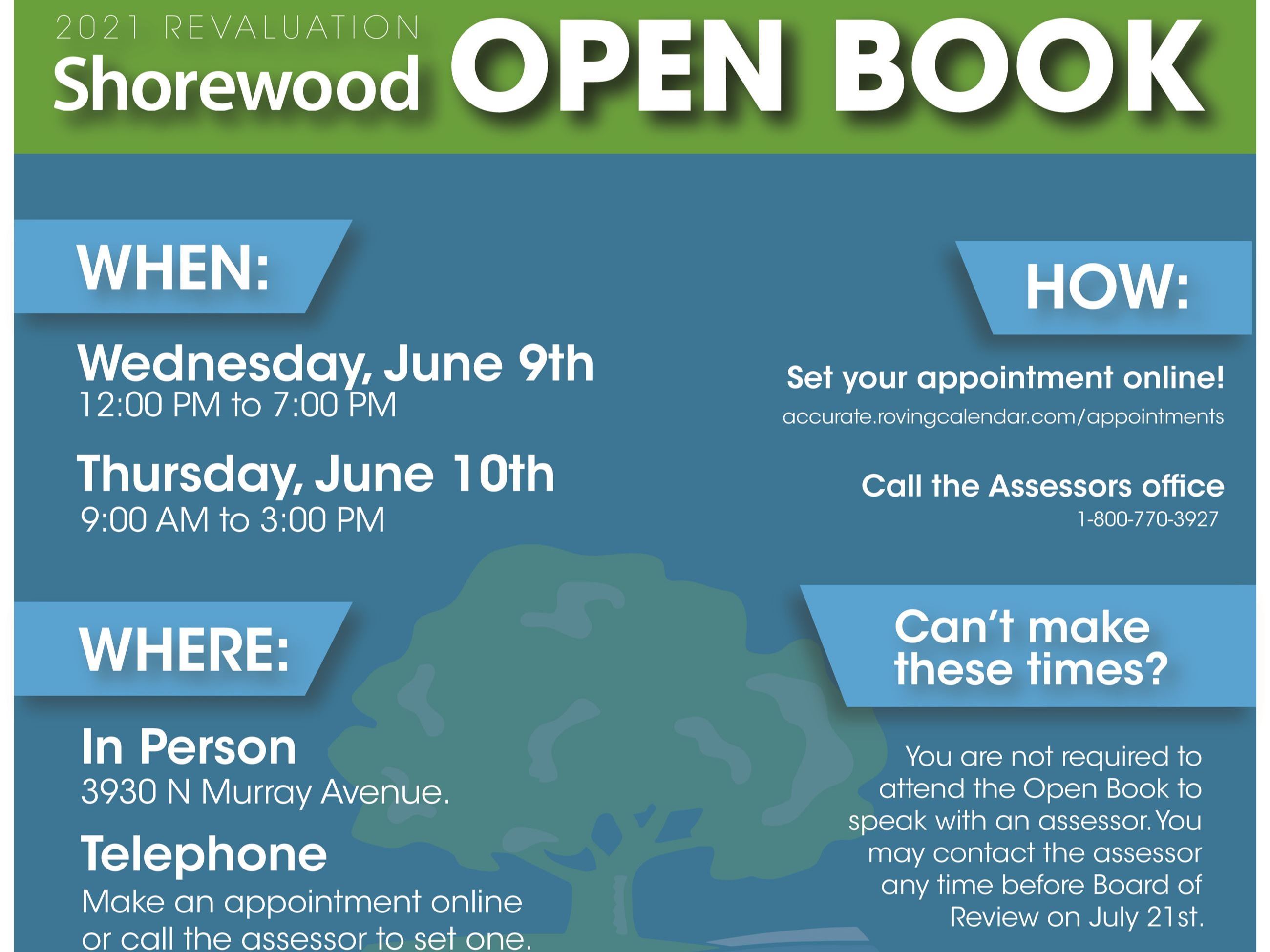 Shorewood Open Book 2021