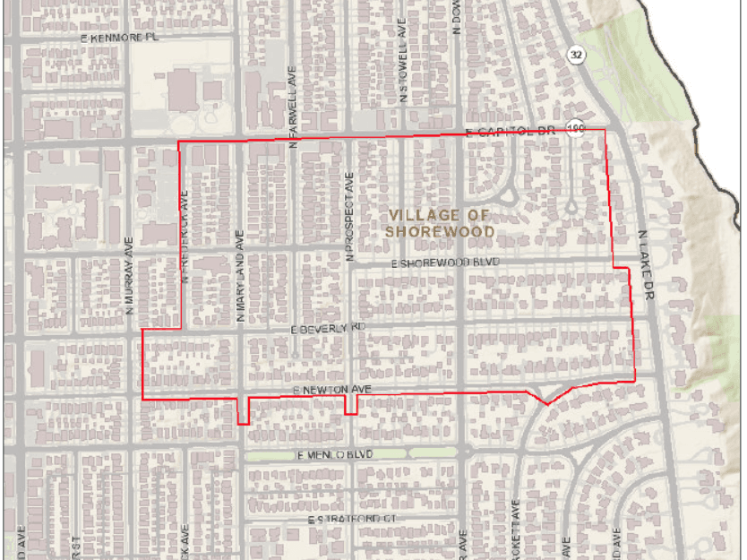 street light outage map