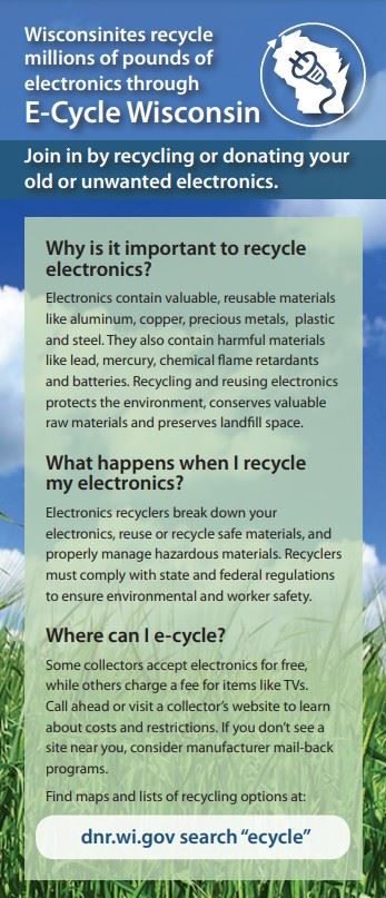 wisconsinites ecycle